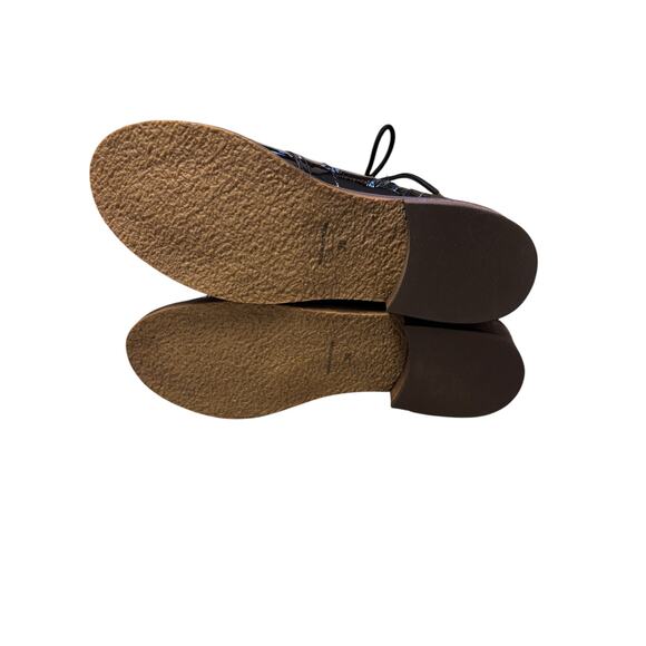 Unity In Diversity NWOT Liberty Shine Patent Leather Womens Combat Boots 8 Black - Picture 8 of 9